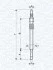 Свічка розжарювання VW LT MKII 2.8 [062900050304] MAGNETI MARELLI UC42A (фото 1)