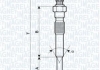 Свічка розжарювання TOYOTA LAND CRUISER 3.0TD, PICNIC [062900068304] MAGNETI MARELLI UC51A (фото 1)