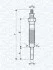 Свічка розжарювання HYUNDAI 2,5 MITSUBISHI 2,3/2,5 NISSAN 2,3/2,5 MAGNETI MARELLI UC55A (фото 1)