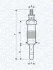 Свічка розжарювання NISSAN,PEL, OPEL, RENAULT [062582804304] MAGNETI MARELLI UX11A (фото 1)