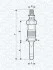 Свічка розжарювання MERCEDES, LANCIA, HONDA, FORD [062587001304] MAGNETI MARELLI UX14A (фото 1)