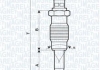 Свічка розжарювання RENAULT, ROVER, SEAT, SKODA [062900005304] MAGNETI MARELLI UX18A (фото 1)