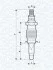 Свічка розжарювання RENAULT, ROVER, SEAT, SKODA [062900005304] MAGNETI MARELLI UX18A (фото 1)