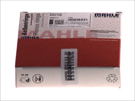Кільця поршневі MB Sprinter 2.2/2.7CDI (88.00mm/STD) (2.5-2-3) MAHLE / KNECHT 00136N0