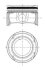 Поршень двигуна MAHLE / KNECHT 001 PI 00200 000 (фото 1)