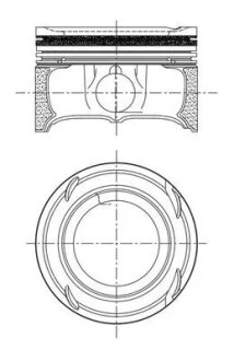 Поршень двигуна MAHLE / KNECHT 001 PI 00200 000