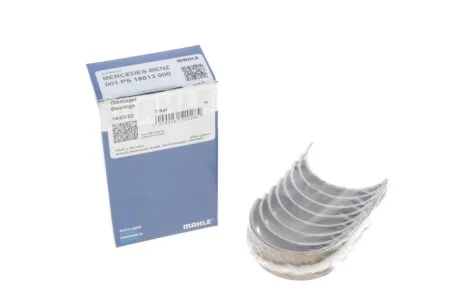 Вкладиші шатунні MB 208 2.3D OM601 (STD) MAHLE / KNECHT 001PS18813000