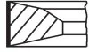Кільця поршневі MB E-class (W212/W213)/M-class (W164/W166) OM642 3.0D (83.00mm/+0.25) (2-2-2) MAHLE / KNECHT 001 RS 11119 0N1 (фото 1)
