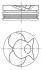 Поршень MAHLE / KNECHT 002 49 00 (фото 1)