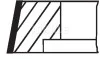 Кільця поршневі MB Vario 4.3TDI (102.00mm/STD) (3-2.5-4) MAHLE / KNECHT 003 16 N0 (фото 4)