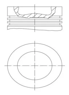 Поршень MB MAHLE / KNECHT 003 97 00