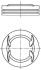 Поршень MAHLE / KNECHT 011PI00111000 (фото 1)
