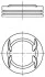 Поршень MAHLE / KNECHT 011PI00111000 (фото 1)