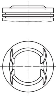 Поршень MAHLE / KNECHT 011PI00111000