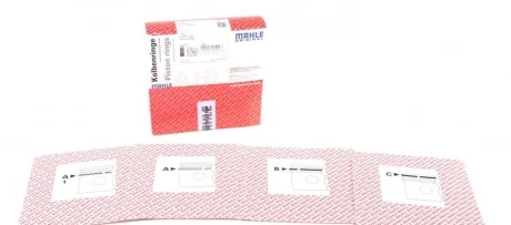 Кольца поршневые Opel Astra G 1.4 16V/Corsa C 1.4 98-09 (77.60mm/STD) (1.2-1.5-2) MAHLE / KNECHT 012 10 N0