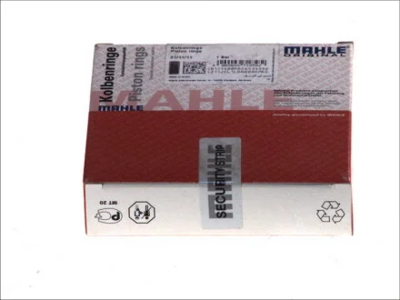 Кольца поршневые Ford Focus 1.8i 06-12/Mondeo 1.8i 00-07 (83.01mm/STD) (1.2-1.2-2.5) MAHLE / KNECHT 015 68 N0