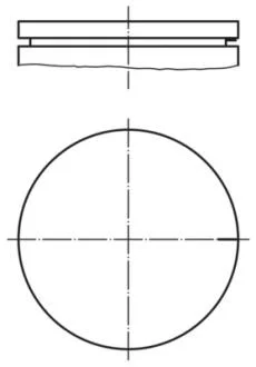Поршень MAHLE / KNECHT 021 03 00