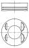 Поршень MAHLE / KNECHT 021PI00127000 (фото 1)