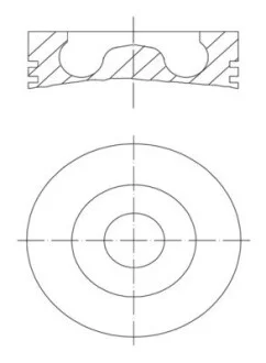 Поршень Mahle MAHLE / KNECHT 028 02 02