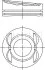 Поршень MAHLE / KNECHT 028 03 01 (фото 1)