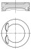 Поршень VW T5/T6 2.0 TSI 11-19 (82.51mm/STD) MAHLE / KNECHT 028PI00134000 (фото 1)