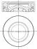 Поршень двигуна MAHLE / KNECHT 028 PI 00140 000 (фото 1)