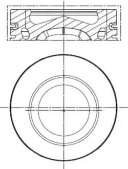 Поршень двигуна MAHLE / KNECHT 028 PI 00140 000