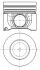 Поршень двигуна MAHLE / KNECHT 028 PI 00178 002 (фото 1)
