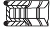 Кольца поршневые, комплект MAHLE / KNECHT 028RS101310N0 (фото 3)