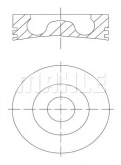 Поршень двигуна MAHLE / KNECHT 039 PI 00113 000