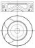 Поршень Citroen C5 III/Peugeot 508 2.2 HDi 10- (85.50mm/+0.50) MAHLE / KNECHT 039PI00128002 (фото 1)
