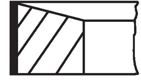 Кольца поршневые, комплект MAHLE / KNECHT 039RS101140N0 (фото 1)