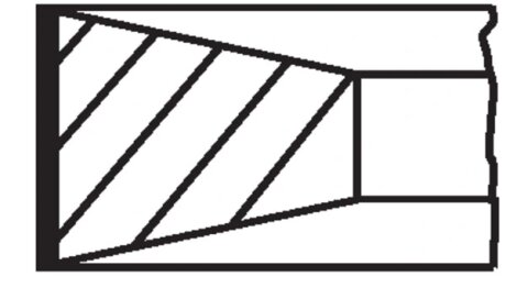 Кільця поршневі MAHLE / KNECHT 040 06 N2