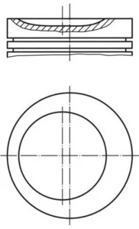 Поршень MAHLE / KNECHT 0812102