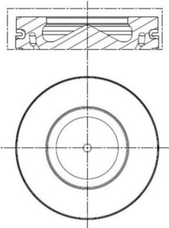 Поршень двигуна MAHLE / KNECHT 081PI00113000 (фото 1)