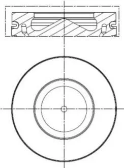 Поршень двигуна MAHLE / KNECHT 081PI00113000