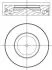 Поршень двигуна MAHLE / KNECHT 081 PI 00113 002 (фото 1)