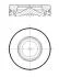 Поршень MAHLE / KNECHT 081 PI 00119 000 (фото 1)