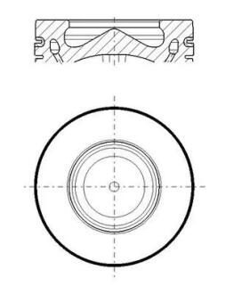 Поршень MAHLE / KNECHT 081 PI 00119 000