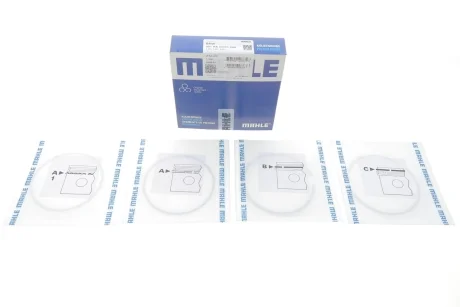 Кольца поршневые BMW 1/3/5 N40/42/45/46 1.6-2.0i (84.00mm/STD) (1.2-1.5-2) MAHLE / KNECHT 081RS001010N0
