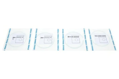 Кольца поршневые BMW 1/2/3/4/5/6/7/X3/X4/X5/X6 3.0i (N54/N55) 06- (84.00mm/STD) (1.2-1.5-2.0) MAHLE / KNECHT 081 RS 00111 0N0