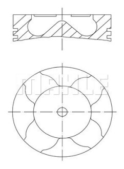 Поршень MAHLE / KNECHT 213PI00102000