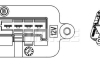 Реостат вентилятора обогревателя MERIVA 1.3-1.7 03-10 (+/- AC) MAHLE / KNECHT ABR 88 000P (фото 2)