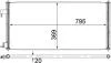 Радиатор кондиционера Ford Transit Connect 1.8 TDCI 02-13 MAHLE / KNECHT AC 689 000S (фото 1)