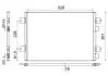 Радіатор кондиціонера Dacia Logan/Renault Logan/Megane/Scenic 1.4-2.0 96- MAHLE / KNECHT AC 691 000S (фото 1)