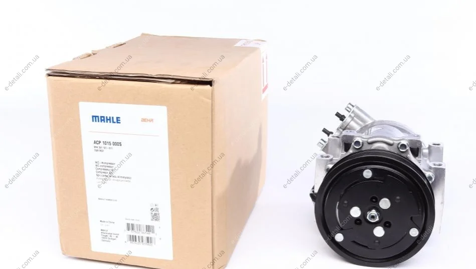 Компресор кондиціонера Renault Clio/Kangoo 1.9D 97- MAHLE / KNECHT ACP 1015 000S (фото 1)