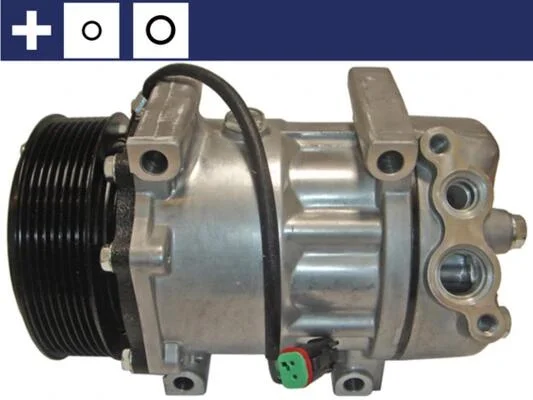 Компрессор кондиционера, SCANIA SERIE P/R/T/4 MAHLE / KNECHT ACP 117 000S (фото 1)