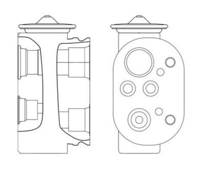 Клапан кондиціонера MAHLE / KNECHT AVE4000S (фото 1)