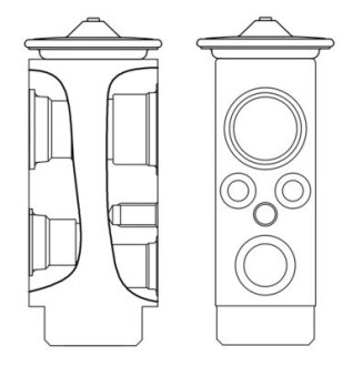 Клапан кондиціонера MAHLE / KNECHT AVE8000S