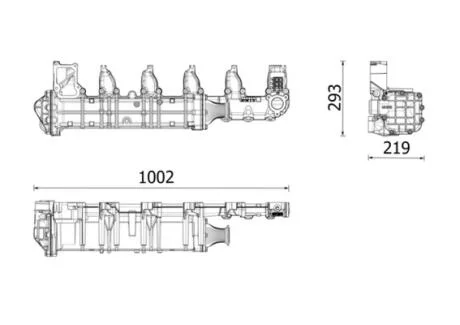 Рециркуляція відпрацьов. газів MAHLE / KNECHT CE51000P